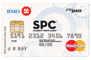 Kết quả hình ảnh cho BMO SPC Cash Back Student MasterCard