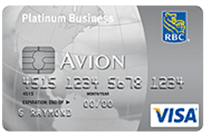 RBC Visa Business Platinum Avion