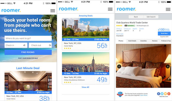 Roomer Travel App